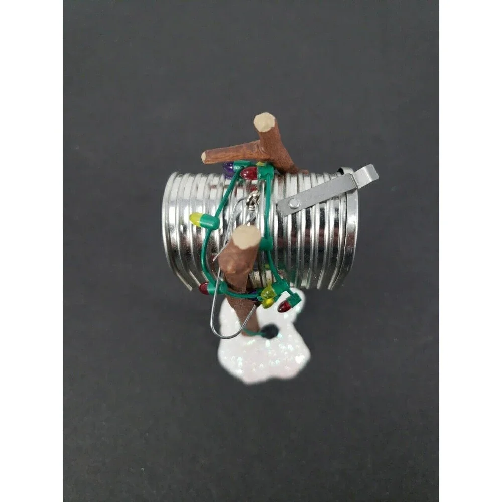 Hallmark Santa's Mailbox Metal S. Claus Vintage 2002  Cookies & Milk Slide Out